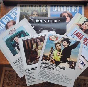 Lana Del Rey Born to Die Album Poster Prints Wall Decor 8X10
